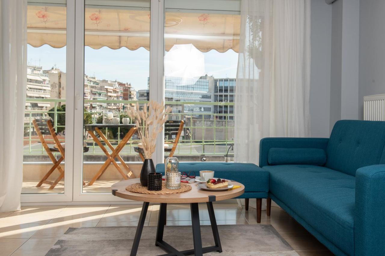 "Orpheus' Apartment" View And Parking Near The Center Thessaloniki Exterior foto
